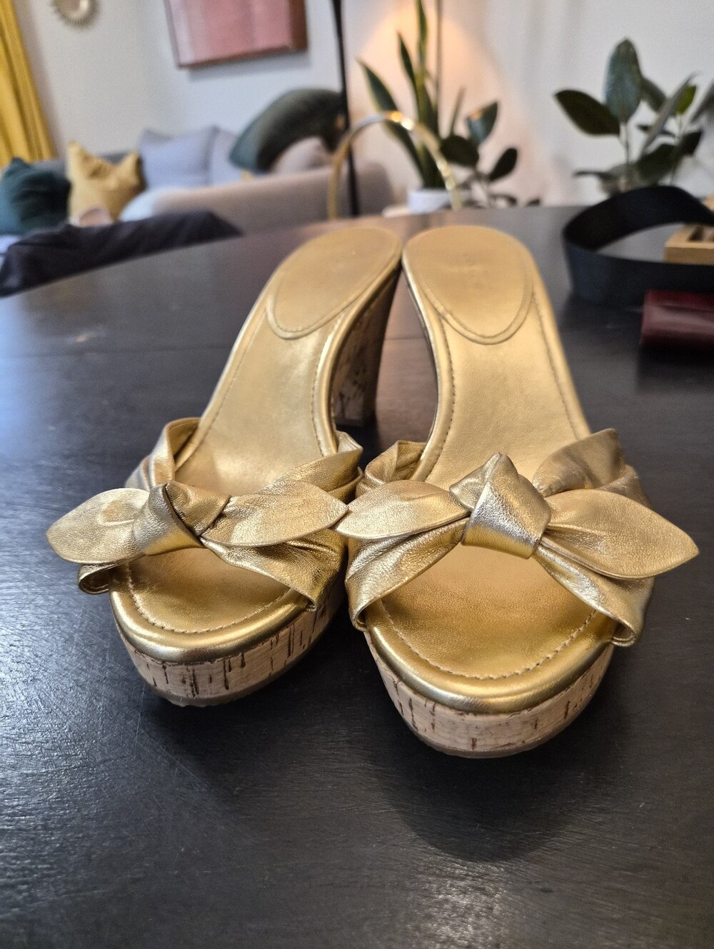 Coach Cork Sandals